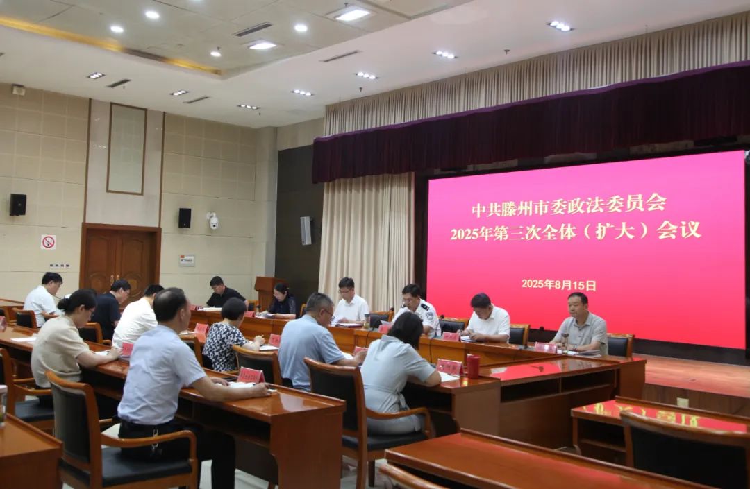 市委政法委员会2025年第三次全体（扩大）会议召开